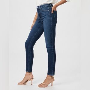 PAIGE Gemma High Rise Cigarette Leg in Sketchbook